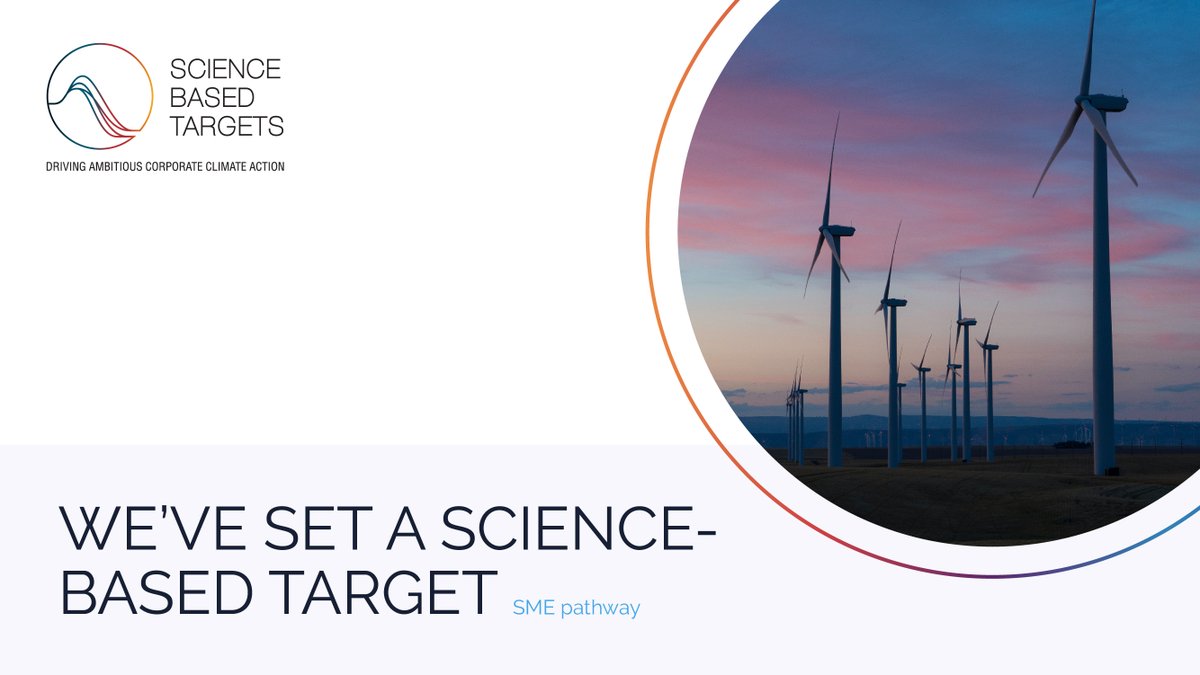 AltovitaHomes's tweet image. 🌎Tackling #ClimateChange requires ambitious action from SMEs. Our science-based target has just been approved by @ScienceTargets! This proves our commitment to building a sustainable economy, by doing not what is easy but what is necessary. #ScienceBasedTargets #Sustainability