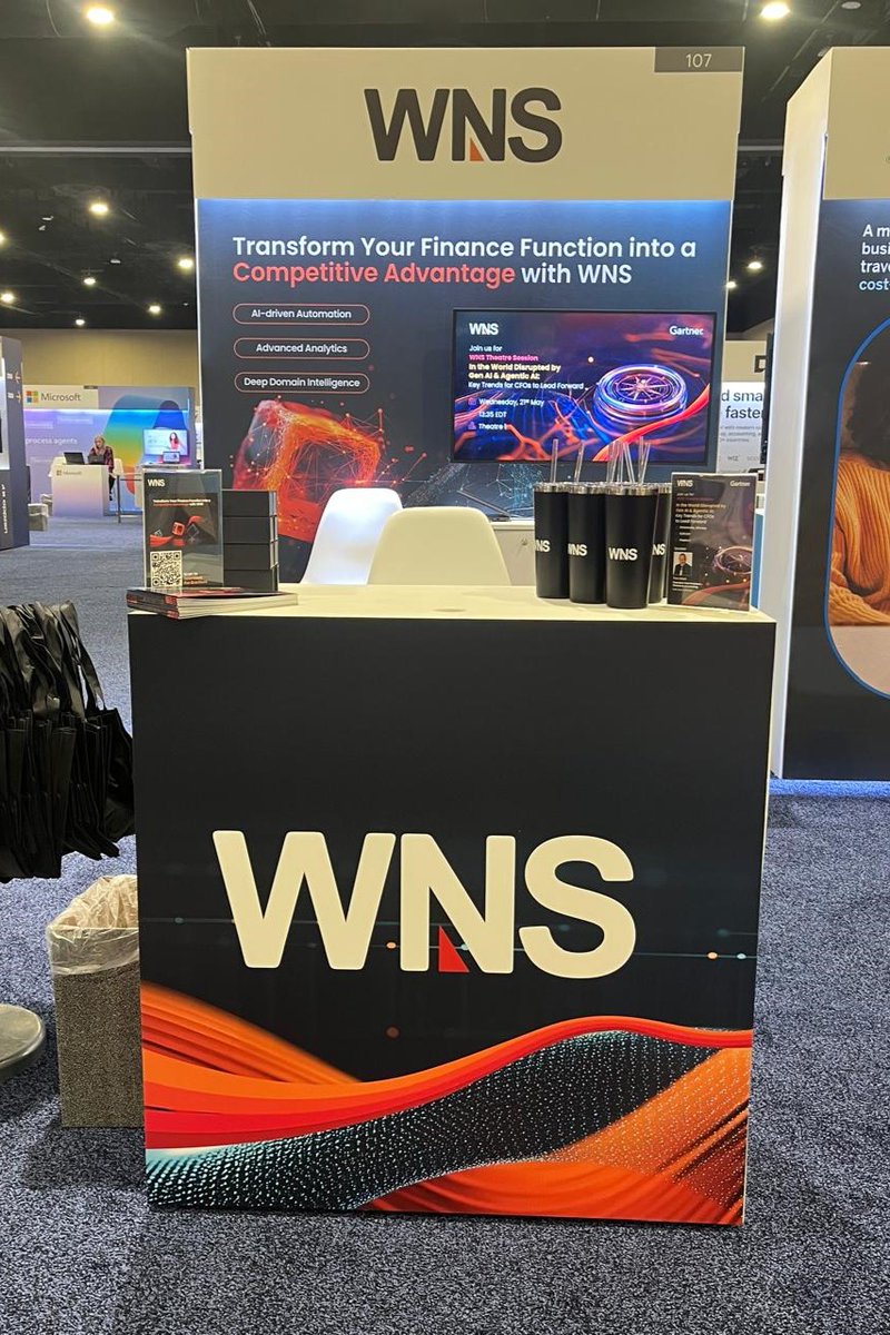 Live from Gartner CFO &amp; Finance Executive Conference 2025: CFOs are using #GenAI and Agentic AI to drive real impact—faster #decisions, smarter #finance, stronger #outcomes. At WNS, We Never Stop enabling this shift. Visit booth #107: bit.ly/FEC-S