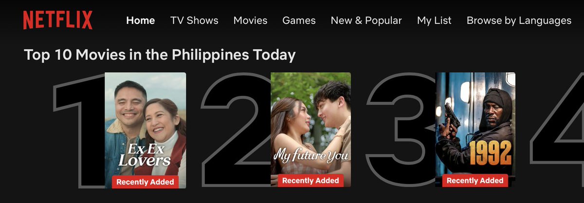 Ex Ex Lovers is the TOP 1 movie on Netflix Philippines!

Congratulations, team XXL! 🥳🎬💕

<a href="/marvin_agustin/">MARVIN 😇 minsan si RAYMOND 😈</a> <a href="/marvin_agustin/">MARVIN 😇 minsan si RAYMOND 😈</a> <a href="/project8proj/">Project 8 Projects</a> <a href="/iamAndalioLoisa/">Loisa Andalio</a> <a href="/karloslabajo__/">juan karlos labajo</a> <a href="/tonetjadaone/">Toñet</a> 

Stream now on Netflix: netflix.com/title/82028355

#ExExLovers #MarJo