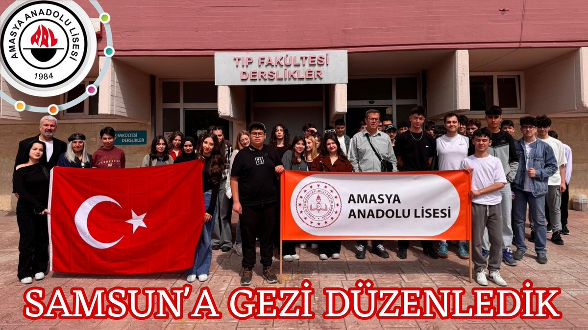 SAMSUN'A GEZİ DÜZENLEDİK

Okulumuz 10 sınıf öğrencileri ile Samsun'a gezi düzenledik.

amasyaanadolulisesi.meb.k12.tr/icerikler/sams…

<a href="/Amasyamem05/">Amasya İl Millî Eğitim Müdürlüğü</a> <a href="/mehmetalikatip1/">Mehmet Ali KATİPOĞLU 🇹🇷</a> <a href="/satilmisoglu/">Hasan SATILMIŞOĞLU</a>