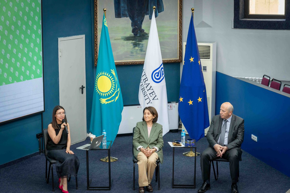 seccaeu's tweet photo. Regional Info Day strengthens EU–Central Asia #Research ties under #HorizonEU Cluster 5.

🤝The event further reinforced the #EuropeanUnion’s commitment to supporting scientific excellence &amp; sustainable development in #CentralAsia.

More about this event: https://t.co/4mzoxqosWk https://t.co/e0FecMrbWn