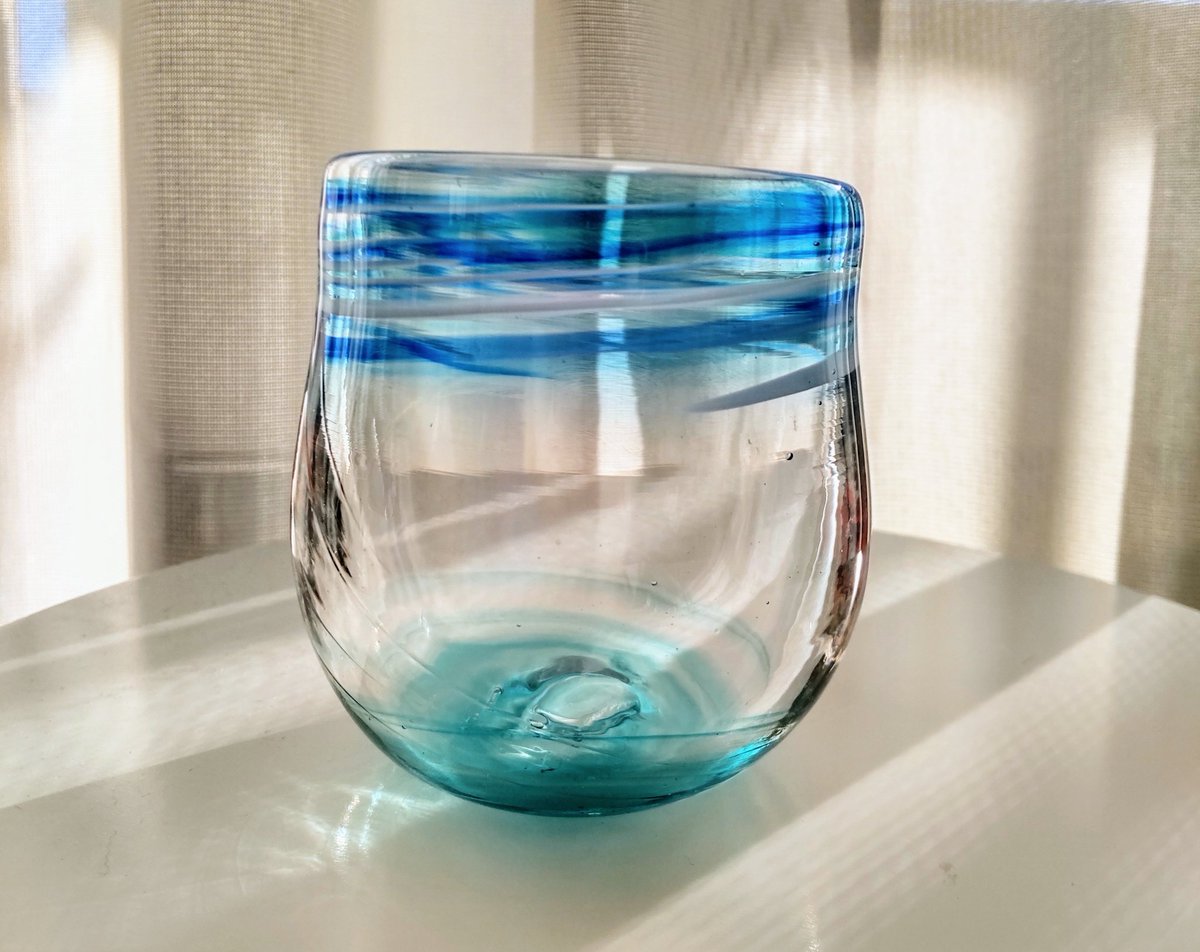 このオリジナルグラスに🥃
様々な思い出を詰め込もう…✨

#吹きガラス体験　#宮古島