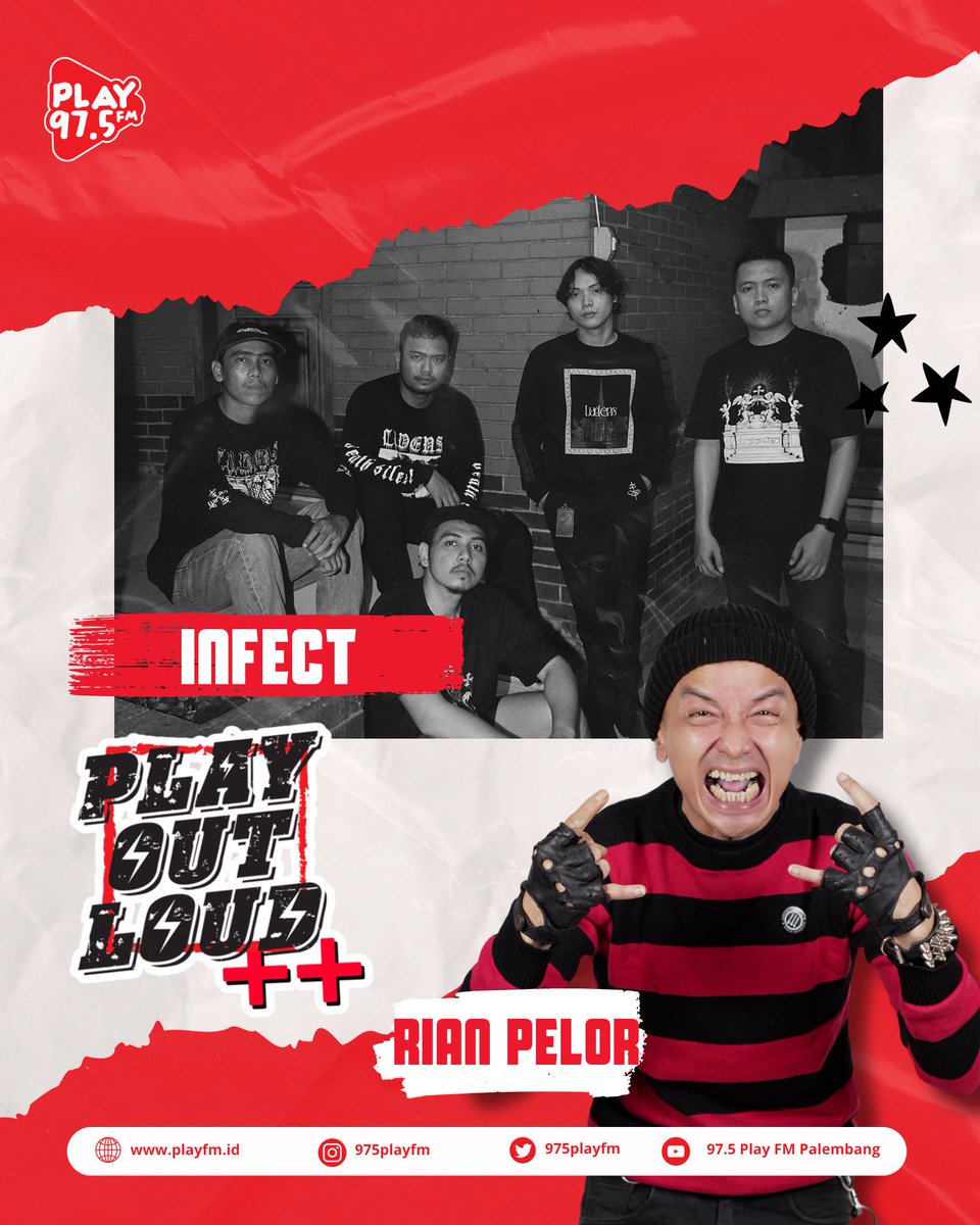 975PLAYFM PALEMBANG (@975playfm) on Twitter photo Players, jangan lewatkan PLAY OUT LOUD ++ Live Instagram on <a href="/975PLAYFM/">975PLAYFM PALEMBANG</a> jam 8 malam ini, <a href="/pelorrian/">Farid Amriansyah</a> bakalan ngobrol bersama INFECT di Instagram live <a href="/975PLAYFM/">975PLAYFM PALEMBANG</a>
link: instagram.com/975playfm
#975playfmpalembang #playoutloud #Infect Players, jangan lewatkan PLAY OUT LOUD ++ Live Instagram on <a href="/975PLAYFM/">975PLAYFM PALEMBANG</a> jam 8 malam ini, <a href="/pelorrian/">Farid Amriansyah</a> bakalan ngobrol bersama INFECT di Instagram live <a href="/975PLAYFM/">975PLAYFM PALEMBANG</a>
link: instagram.com/975playfm
#975playfmpalembang #playoutloud #Infect