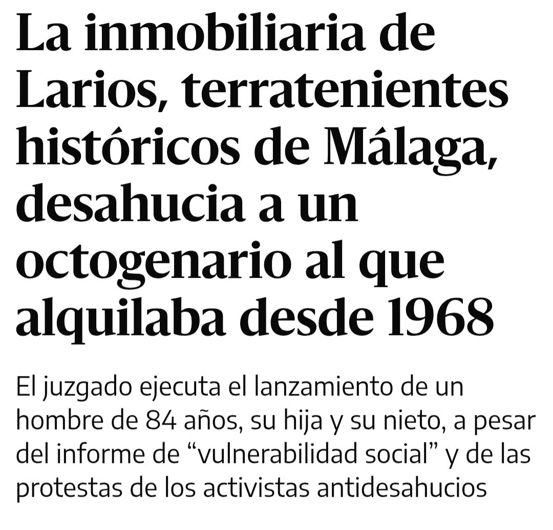 Organízate en tu ciudad contra estos buitres.

Organízate con el Sindicato de Inquilinas de Sevilla para que estos titulares no sean una realidad