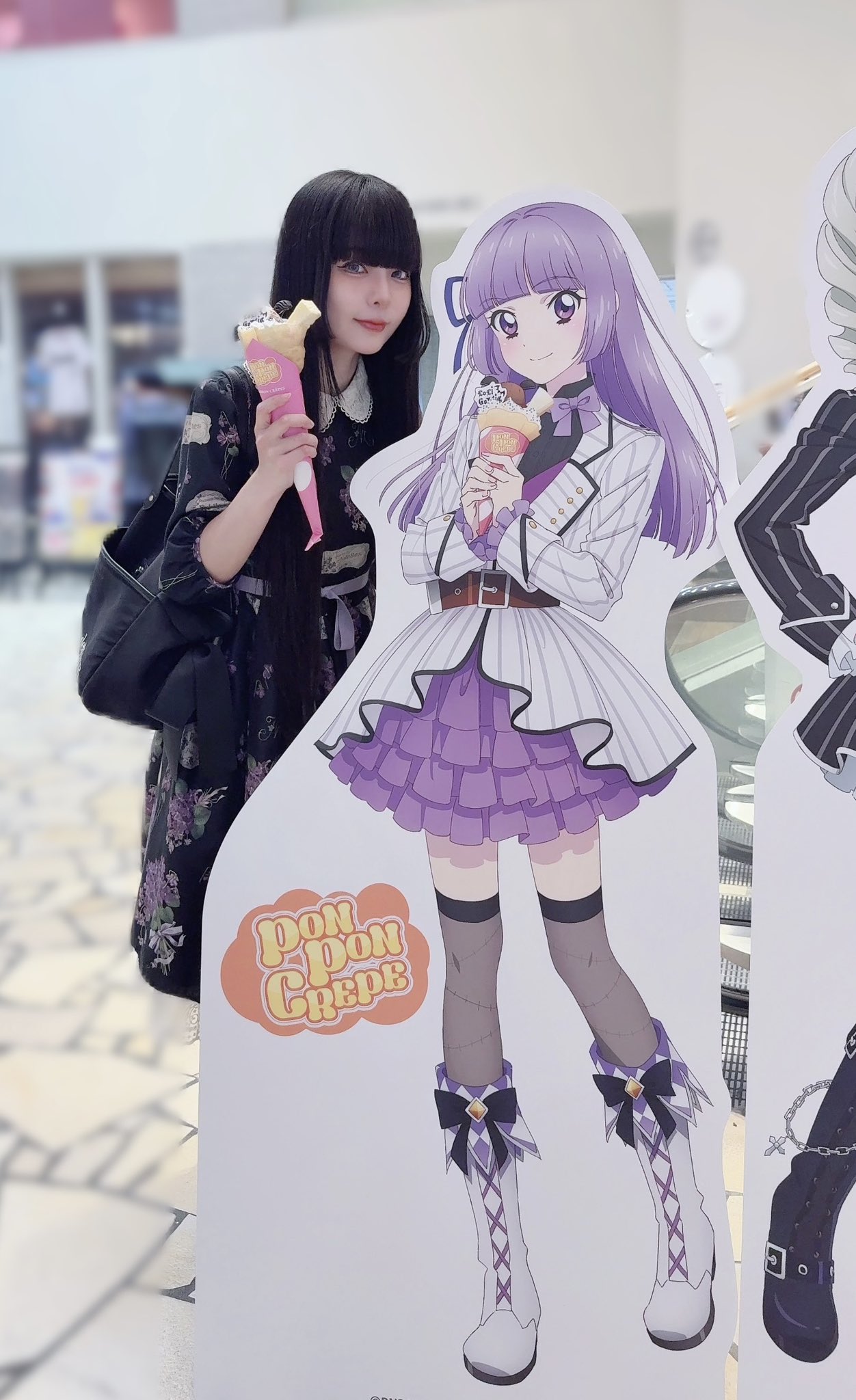 星宮いちご アイカツ！×マリオンクレープ ポンポンクレープ等身大ポップ 星宮いちご アイカツ！×マリオンクレープ ポンポンクレープ等身大