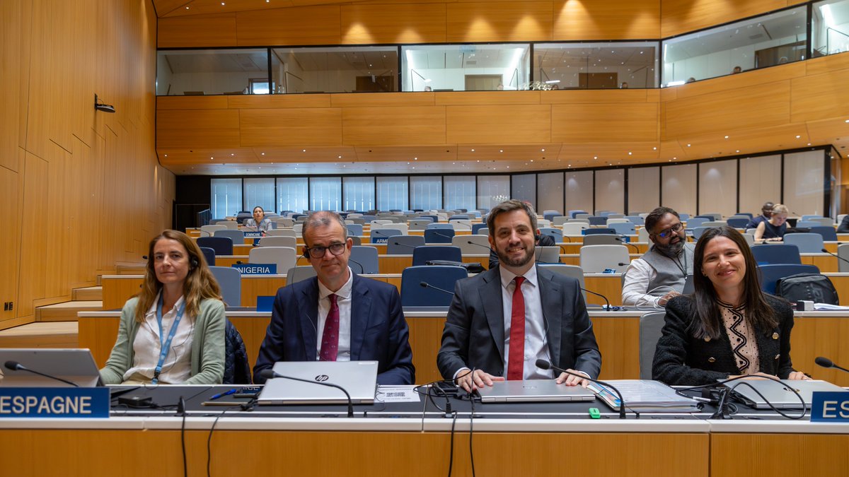 OEPM (@oepm_es) on Twitter photo La delegación española asiste al Comité del Programa y Presupuesto de la Organización Mundial de la Propiedad Intelectual <a href="/WIPO/">World Intellectual Property Organization (WIPO)</a>.
El #multilateralismo y la #cooperación internacional son el camino para reforzar el ecosistema de #PropiedadIndustrial. La delegación española asiste al Comité del Programa y Presupuesto de la Organización Mundial de la Propiedad Intelectual <a href="/WIPO/">World Intellectual Property Organization (WIPO)</a>.
El #multilateralismo y la #cooperación internacional son el camino para reforzar el ecosistema de #PropiedadIndustrial.