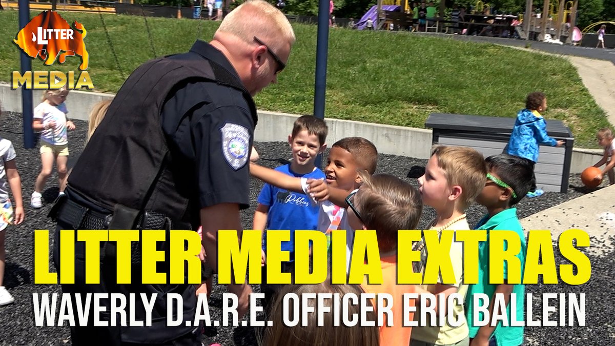 Litter Media (@litter_media) on Twitter photo NEW VIDEO FROM LITTER MEDIA: Waverly Police Department D.A.R.E. Officer Eric Ballein is finishing up his first school year in the program. He also serves as the School Resource Officer for Waverly City Schools.
WATCH HERE: youtu.be/yRkXaGkusQY
Video presented by <a href="/kingston_bank/">KingstonNationalBank</a> NEW VIDEO FROM LITTER MEDIA: Waverly Police Department D.A.R.E. Officer Eric Ballein is finishing up his first school year in the program. He also serves as the School Resource Officer for Waverly City Schools.
WATCH HERE: youtu.be/yRkXaGkusQY
Video presented by <a href="/kingston_bank/">KingstonNationalBank</a>