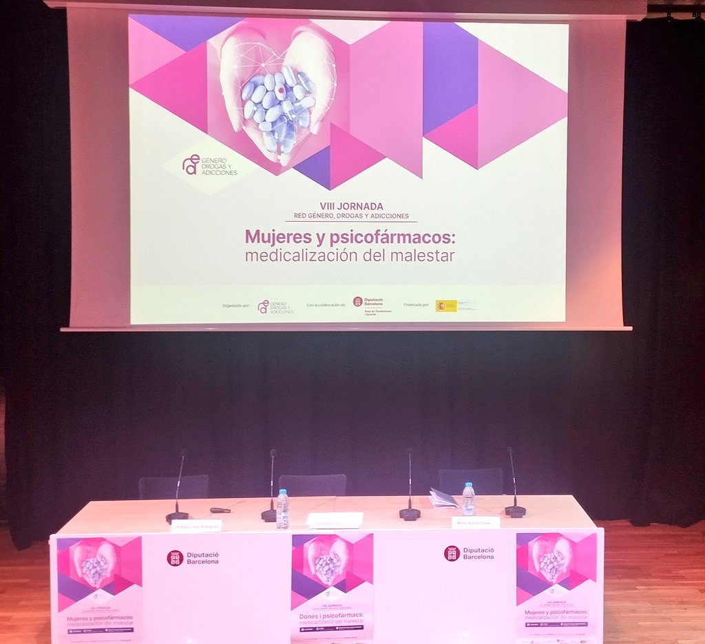 Red Género, Drogas y Adicciones tweet media