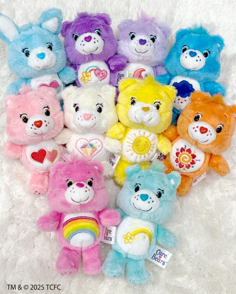 ケアベアぬいぐみキーホルダーセット 楽天市場】【9月予約】ケアベア ぬいぐるみキーホルダー 全5種