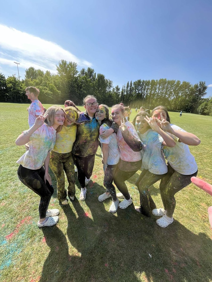 St. Mac Dara’s Community College (@stmacdarascc) on Twitter photo What a day! ☀️🎨 TY’s organised an amazing Colour Run for the whole school! Running 3 Km, around the pitch, students were rewarded with an ice cream at the end 🍦 Raised great money for As I Am for autism acceptance! #Community #care <a href="/ddletb/">Dublin & Dún Laoghaire ETB</a> What a day! ☀️🎨 TY’s organised an amazing Colour Run for the whole school! Running 3 Km, around the pitch, students were rewarded with an ice cream at the end 🍦 Raised great money for As I Am for autism acceptance! #Community #care <a href="/ddletb/">Dublin & Dún Laoghaire ETB</a>