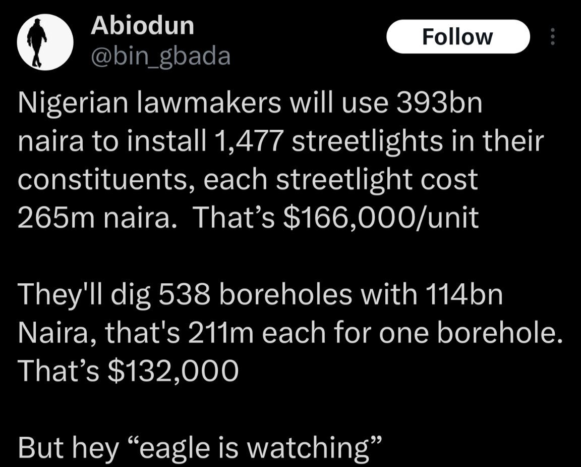 instablog9ja's tweet photo. Local man takes a swipe at the 'eagle' https://t.co/IZ48Qc2jN7