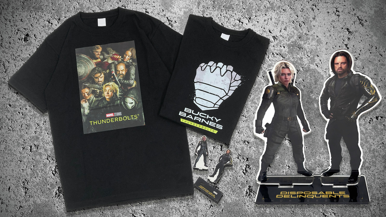 サンダーボルツ 大阪コミコン先行発売 缶バッジ バッキー・バーンズ サンダーボルツ* ブラインド缶バッジ 大阪コミコン サンダーボルツ