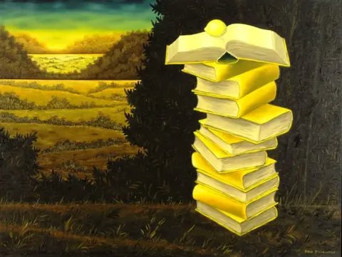 Books and Lemon, Meir Pichhadze, 1967.