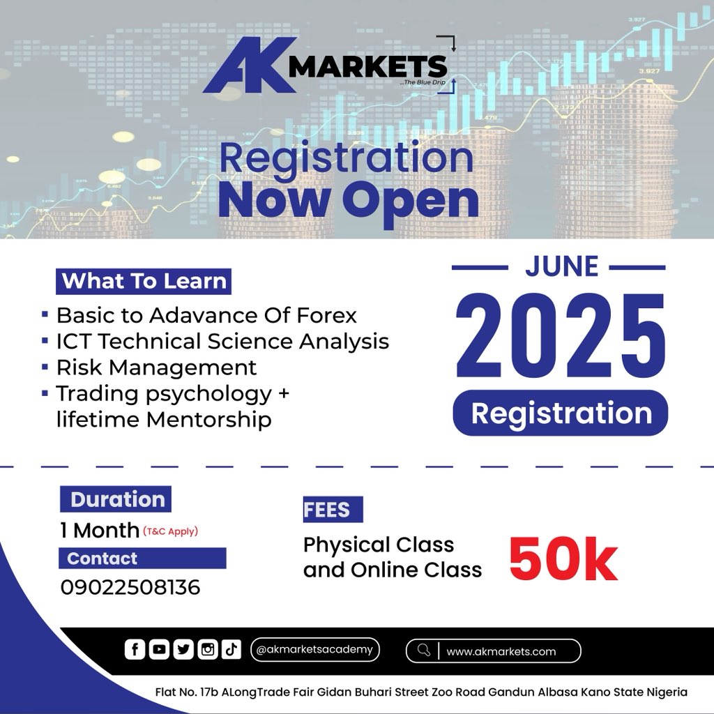 Registration is open now