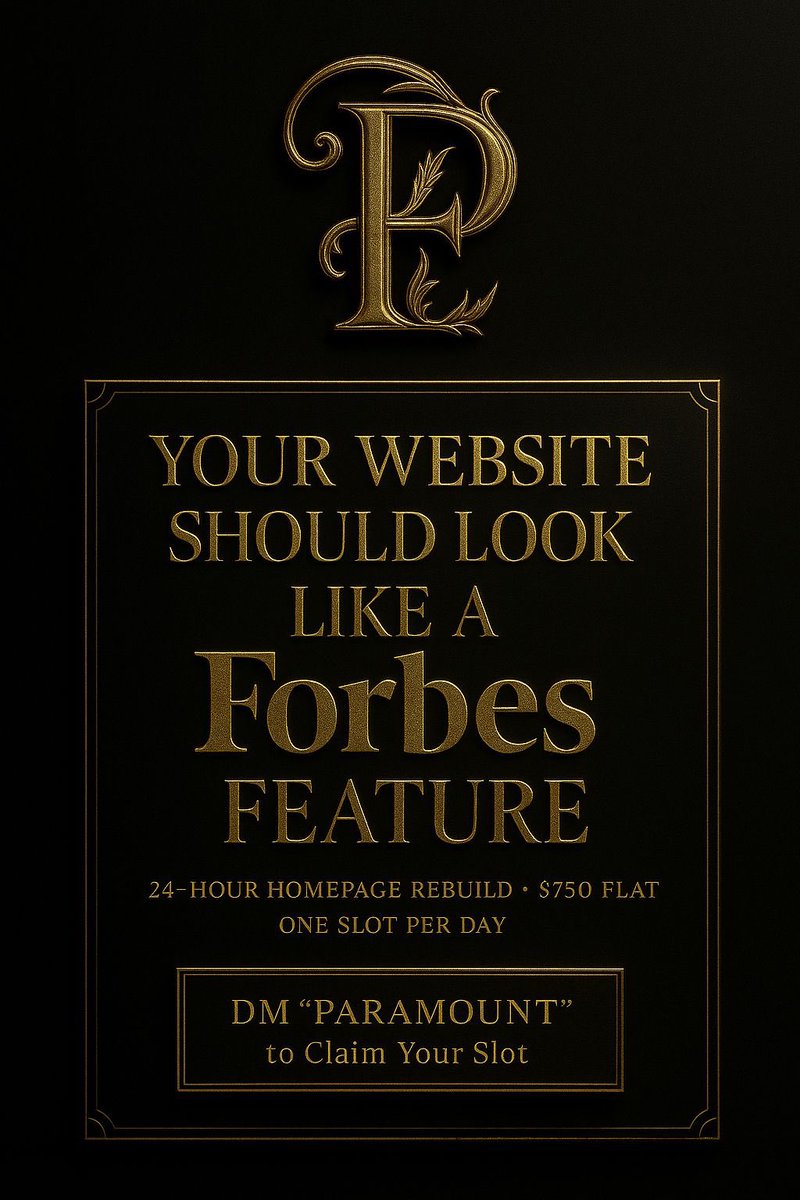 PExposureGroup's tweet image. How does a brand achieve true digital luxury?

At Paramount Exposure, we craft bespoke digital experiences—websites, SEO, branding—that resonate with the elite.

✨ Discover the art of prestige: prestigeexpress.paramountexposure.com
#LuxuryMarketing #BrandStrategy #WebDesign #SEO