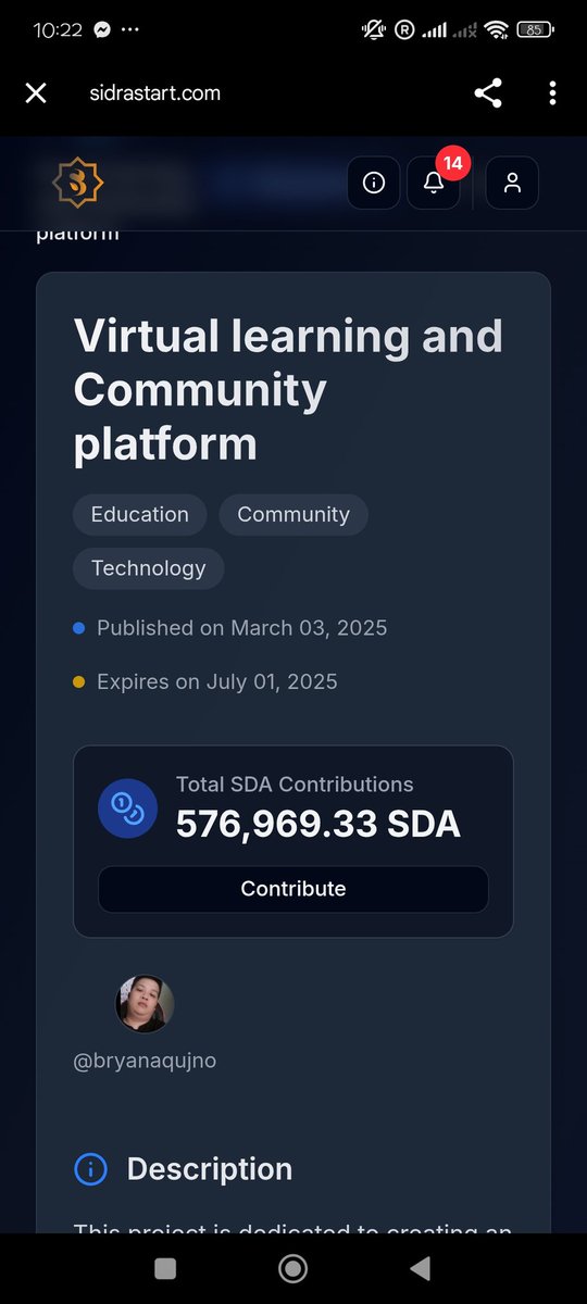 rolan77394's tweet image. Virtual LEARNING AND COMMUNITY PLATFORM 

We're building an online learning platform that delivers quality education, fosters a value-driven community, and aligns with Islamic principles.

INVEST HERE!
sidrastart.com/project/20e99b…

 #EdTech #IslamicLearning #LifelongLearning