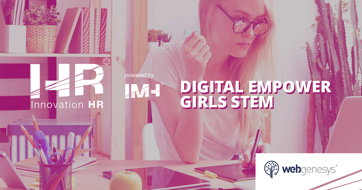 Questa settimana Webgenesys è alla Digital Empower Girls STEM, evento online di IMH per il recruiting di studentesse e neolaureate #STEM. 
Webgenesys conferma il proprio impegno a valorizzare i talenti delle donne in azienda.
➡️ innovationmanagerhub.com/digitalgirlste…