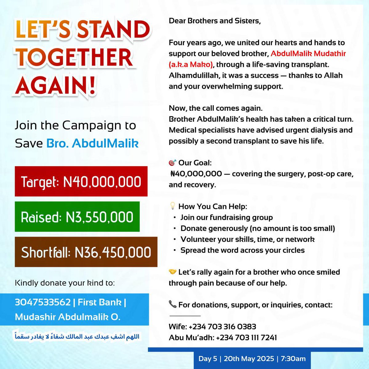 Life's for the living tweet media