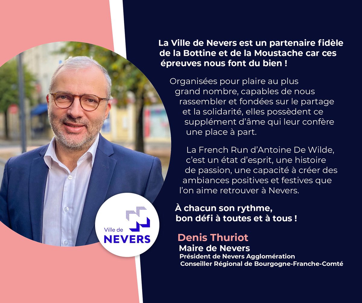 🎙️ L’événement approche à grands pas avec une foule impressionnante attendue ! <a href="/denisthuriot/">Denis Thuriot</a>, maire de Nevers (et au départ de La Moustache samedi) vous adresse quelques mots ! ⤵️