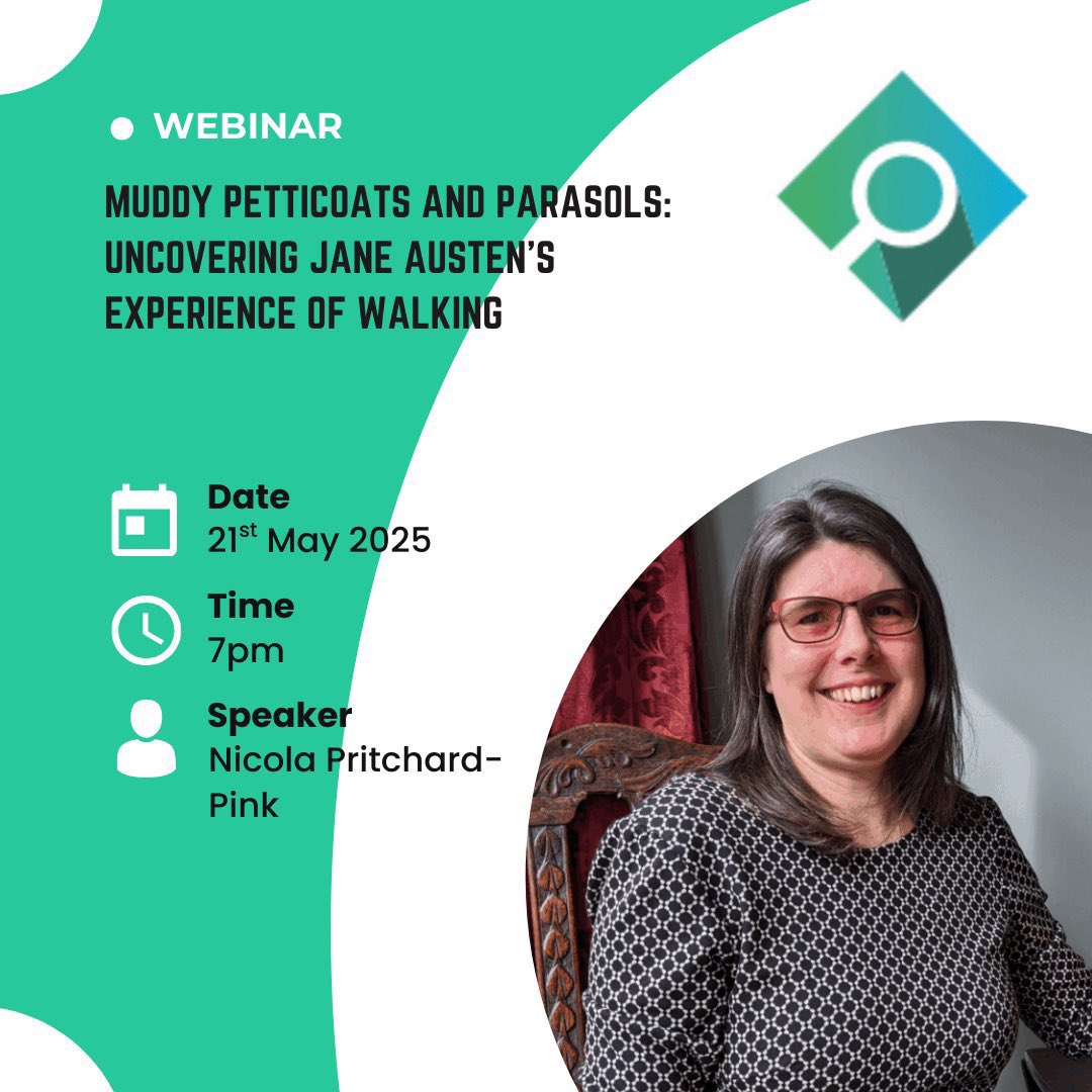 Hampshire Archives Trust (@harchivestrust) on Twitter photo Todayās the day š„³
Join us this evening at 7pm on Zoom to hear from <a href="/NPritchardPink/">Nicky Pritchard-Pink</a> about #JaneAusten and her experience of walking around the landscape ahe inhabited
Thereās still to register via the below link ā¬ļø
hampshirearchivestrust.co.uk/events/muddy-p⦠Todayās the day š„³
Join us this evening at 7pm on Zoom to hear from <a href="/NPritchardPink/">Nicky Pritchard-Pink</a> about #JaneAusten and her experience of walking around the landscape ahe inhabited
Thereās still to register via the below link ā¬ļø
hampshirearchivestrust.co.uk/events/muddy-pā¦