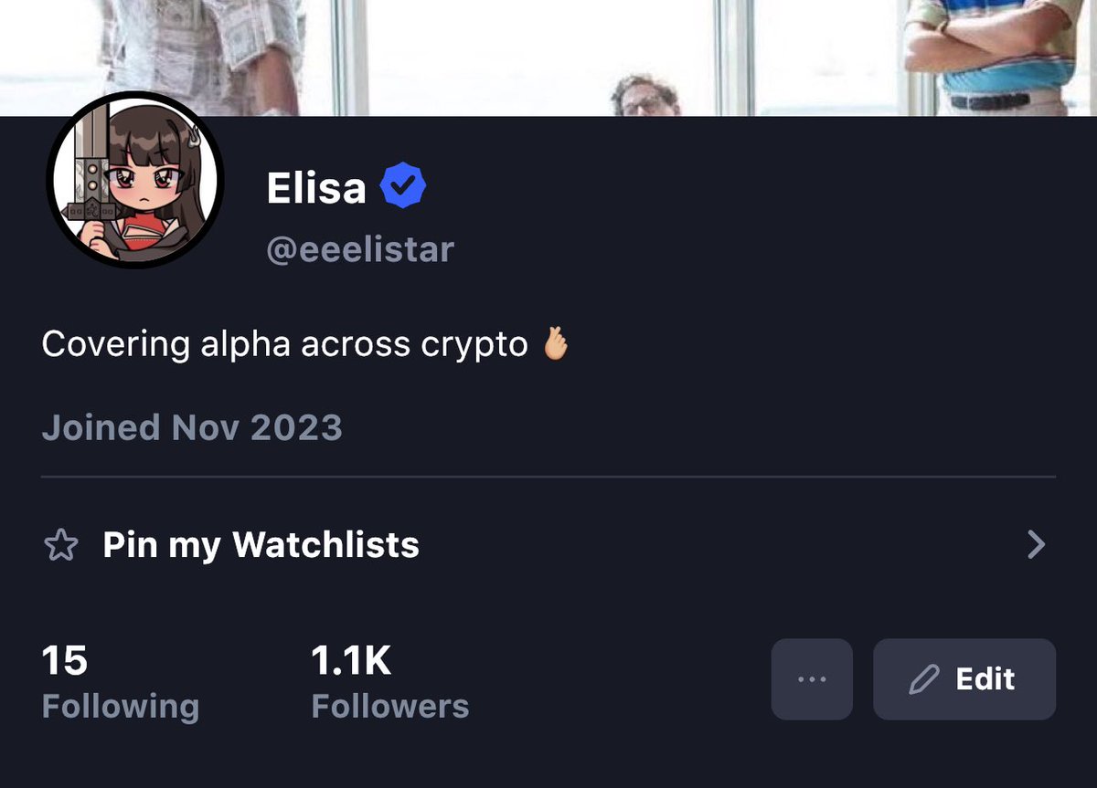 eeelistar's tweet image. I’ve hit over 1000 followers on @CoinMarketCap! 

Average post gets 25K+ impressions

Account is barely 2 weeks old

Will defo be doubling down