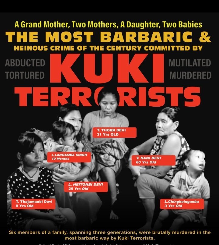 But when it comes to infants, kids and women beings dragged out from relief camps, abducted, and slaughtered by the same Burmese terrorists, this vulture remains mute spectator. I am pretty sure she might have received the picture of those abducted in her whatsapp group as well.