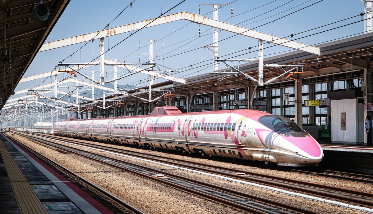 SS7D0005's tweet photo. こだま842
​500系 ハローキティ新幹線
姫路駅と西明石駅で撮影する https://t.co/SQFixY59Q5