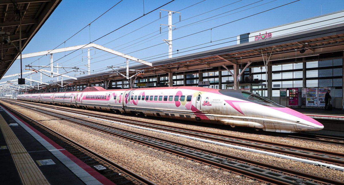 SS7D0005's tweet photo. こだま842
​500系 ハローキティ新幹線
姫路駅と西明石駅で撮影する https://t.co/SQFixY59Q5