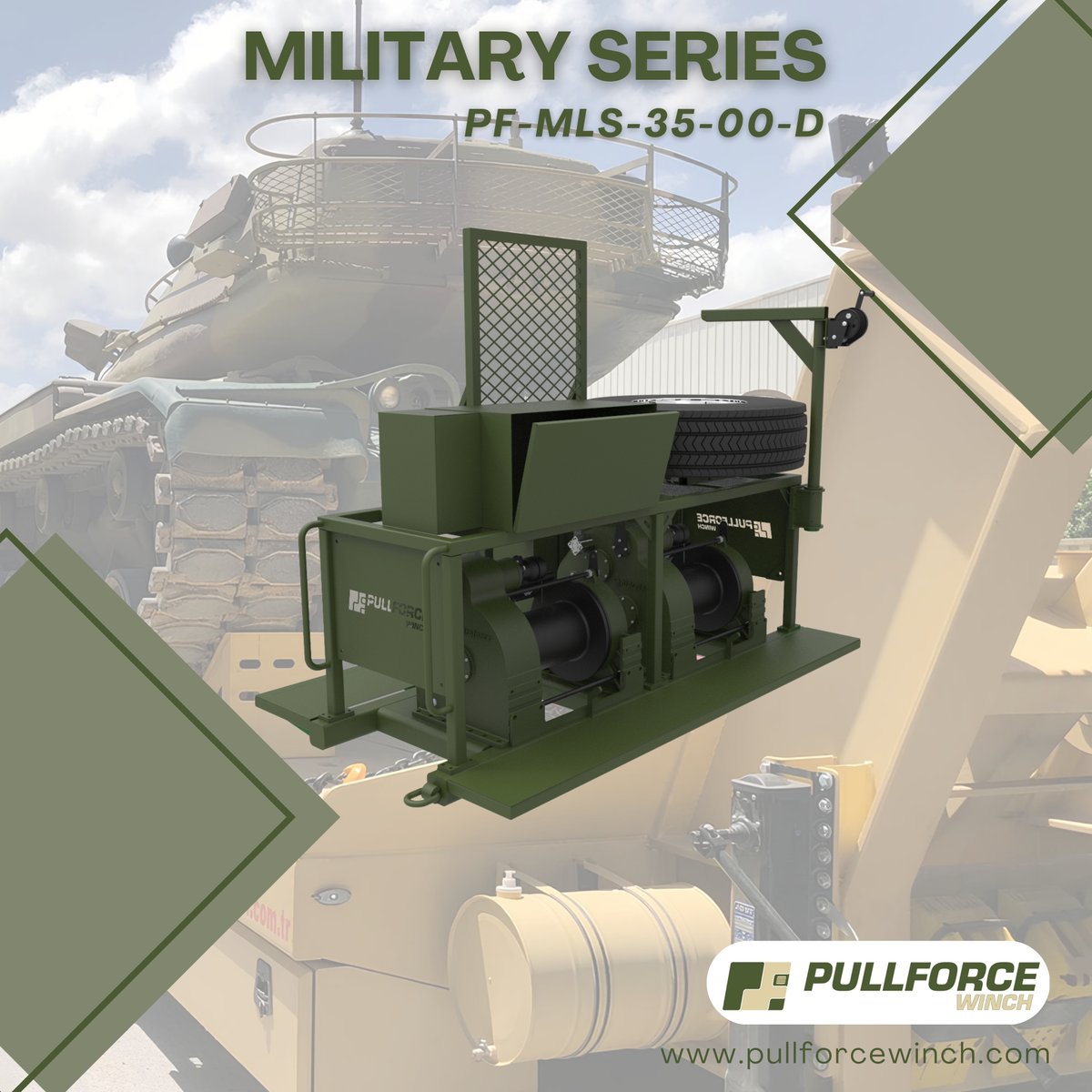 pullforcewinch's tweet photo. Ağır Askeri Görevlere: PF-MLS 35-00-D
__________________

For Heavy Military Operations: PF-MLS 35-00-D

#Pullforce #MilitaryWinch #RecoveryWinch #PFMLS3500D https://t.co/tw54b4ELVO