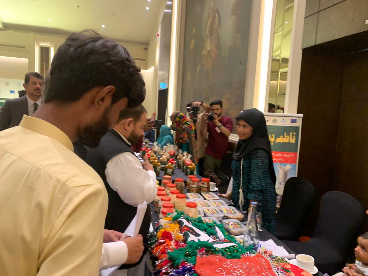 On 20 May, RDF participated in the Seminar on Sustainable Ecosystem for Women Entrepreneurs under the GRASP project, organized by Pakistan Poverty Alleviation Fund PPAF at Marriott Hotel, Karachi. Two RDF-supported women-led SMEs from Thatta showcased their products.
#RDF