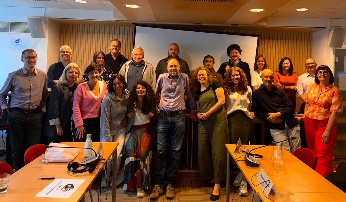 #Belgium 🇧🇪: The #IFJ joined the annual meeting of the #GlobalUnionFederations project department at <a href="/ETF_Europe/">European Transport Workers' Federation</a> HQ. We assessed the current political landscape and explored strategies to enhance funding. Let's keep up the good work!

#UnionStrong #StrongerTogether