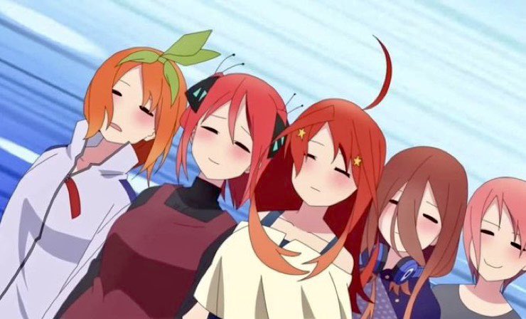 HALORA9981's tweet photo. この顔の五つ子ちゃん可愛すぎる❤️
＃五等分の花嫁 https://t.co/tiEgHMig3p