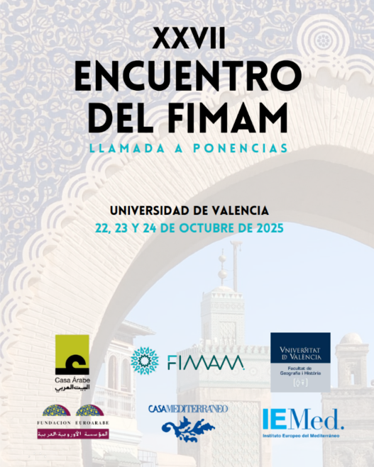 📣 OPEN CALL! del <a href="/foroFIMAM/">FIMAM</a> 2025 📝 Se invita a investigadoras e investigadores de España y otros países a presentar comunicaciones sobre estudios árabes e islámicos contemporáneos desde las ciencias sociales y los estudios culturales. Más info tinyurl.com/yuy455jw #FIMAM2025