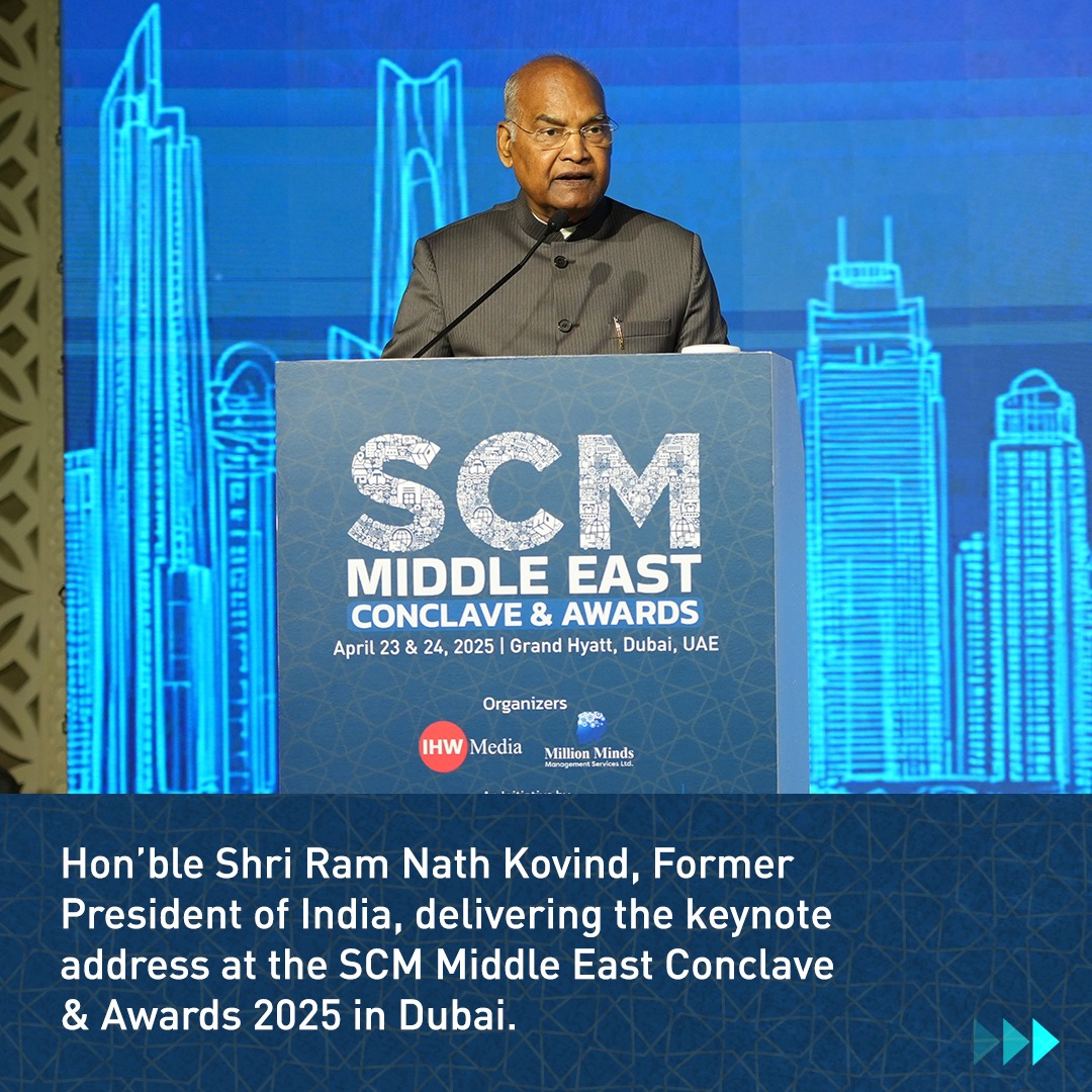 Logisticshakti's tweet image. We made headlines in @khaleejtimes ! 🗞️

The #SCMConclave was spotlighted as a benchmark for global innovation, with IMEC at the core of discussions. Visionaries and changemakers came together to redefine supply chain dynamics.

Read more: linkedin.com/posts/khaleejt…

 #SCMMiddleEast