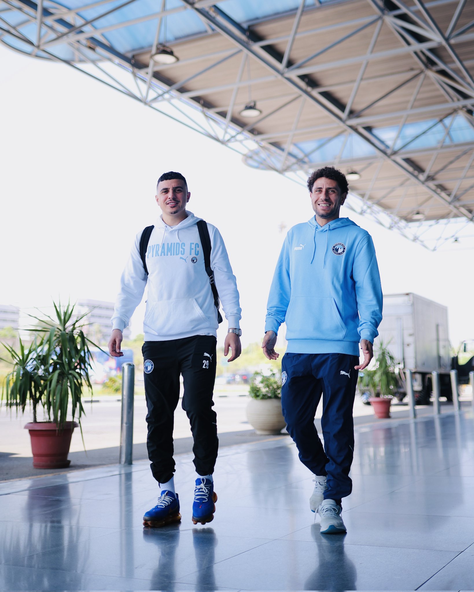 لاعبو بيراميدز. (إكس)