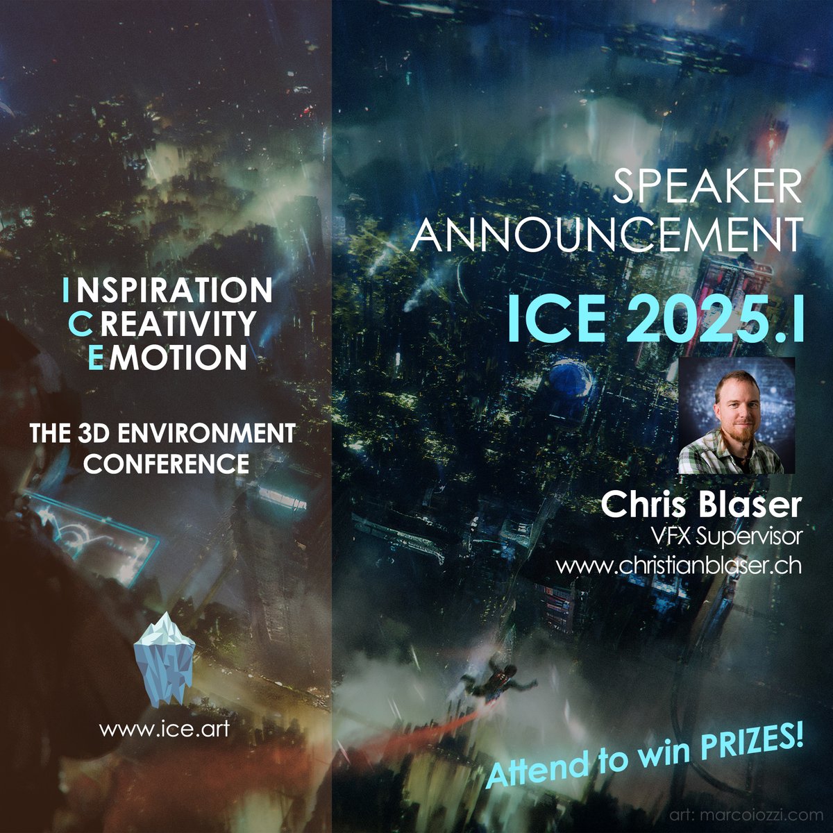IceConference (@iceconference) on Twitter photo We're excited to announce our speaker Chris Blaser! π π
christianblaser.ch
We're looking forward to being inspired! π₯³
<a href="/ArcwareGmbH/">ARCWARE</a> <a href="/BenQAmerica/">BenQ North America</a> <a href="/GDBAYcom/">GDBAY</a> @chaosgroup <a href="/FMX_Conference/">FMX Conference</a>
#ice2025 #idealspaces #theory #philosophy #idealcities We're excited to announce our speaker Chris Blaser! π π
christianblaser.ch
We're looking forward to being inspired! π₯³
<a href="/ArcwareGmbH/">ARCWARE</a> <a href="/BenQAmerica/">BenQ North America</a> <a href="/GDBAYcom/">GDBAY</a> @chaosgroup <a href="/FMX_Conference/">FMX Conference</a>
#ice2025 #idealspaces #theory #philosophy #idealcities