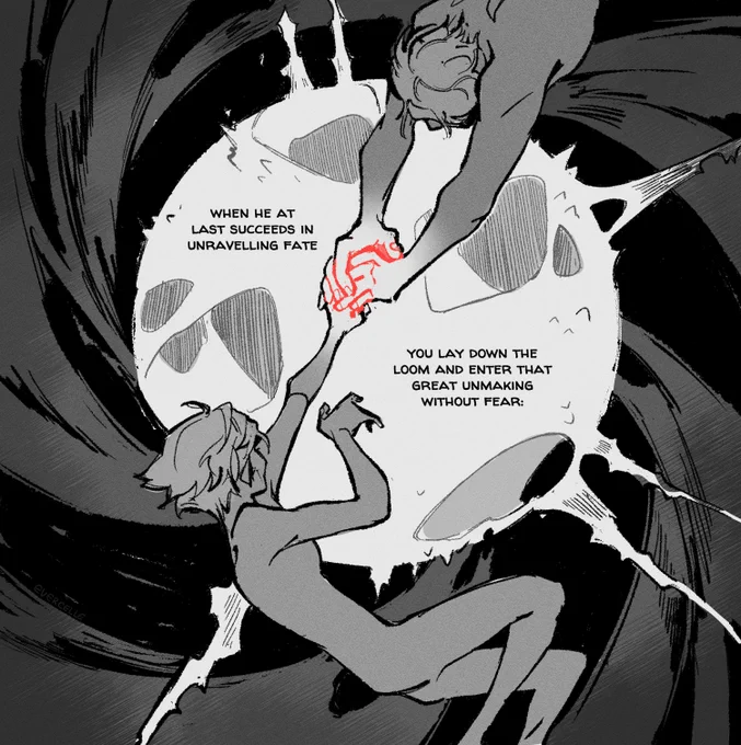 "...and let go." [2/2] #jayvik 
