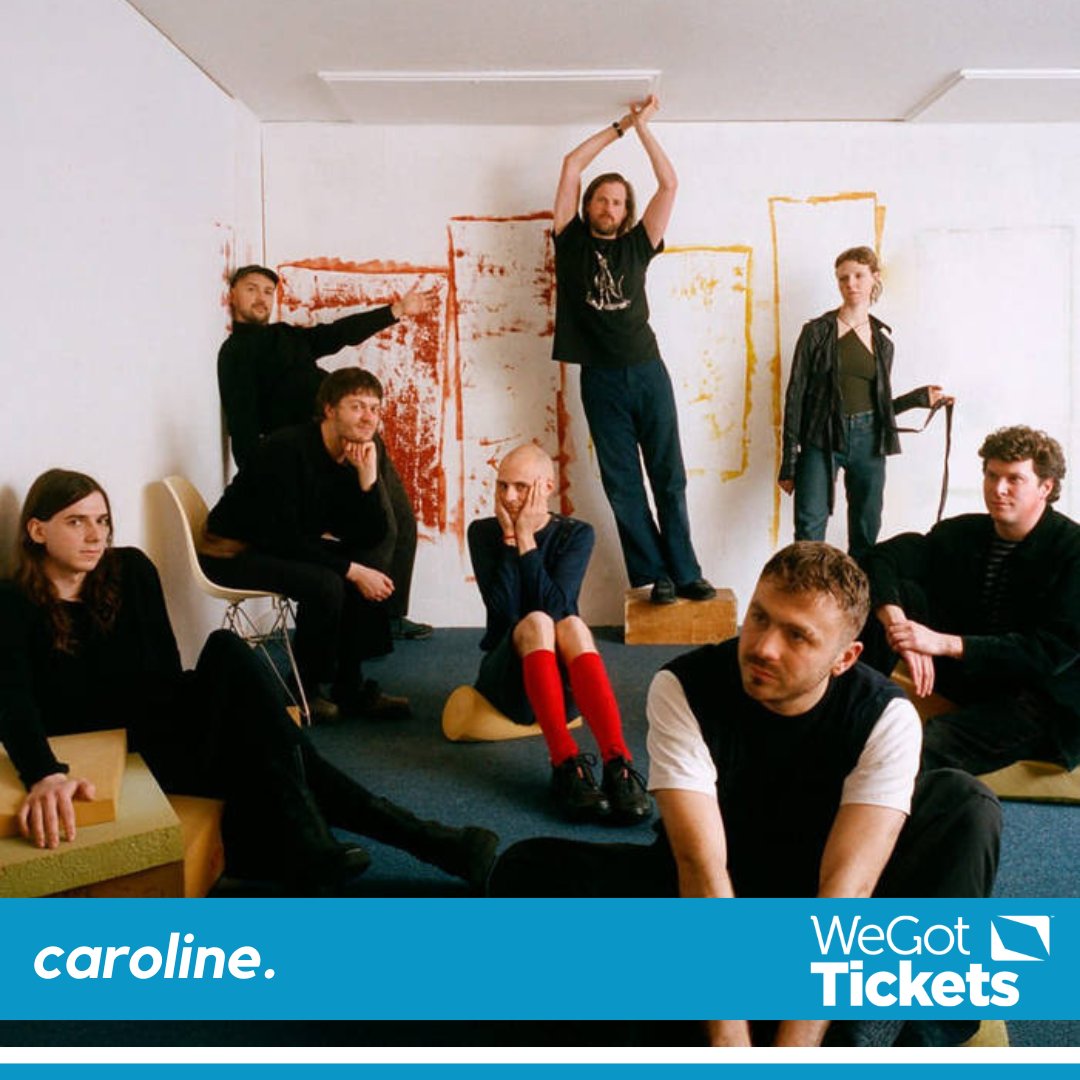 Folk rock octet <a href="/carolinetheband/">𝐜𝐚𝐫𝐨𝐥𝐢𝐧𝐞</a> bring their atmospheric sonics to <a href="/Nath_Brudenell/">Nath Brudenell</a> on Sunday 8th June, ahead of the release of their upcoming sophomore album. 🎼

🎟️ wegottickets.com/af/586/event/6…