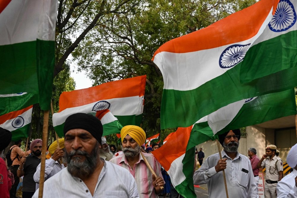 DivjyotKaur17's tweet photo. Real Sikhs believe in unity, not partition. India is their home. #StopKhalistanExtremism #SikhForIndia https://t.co/qlCVvcW2f6