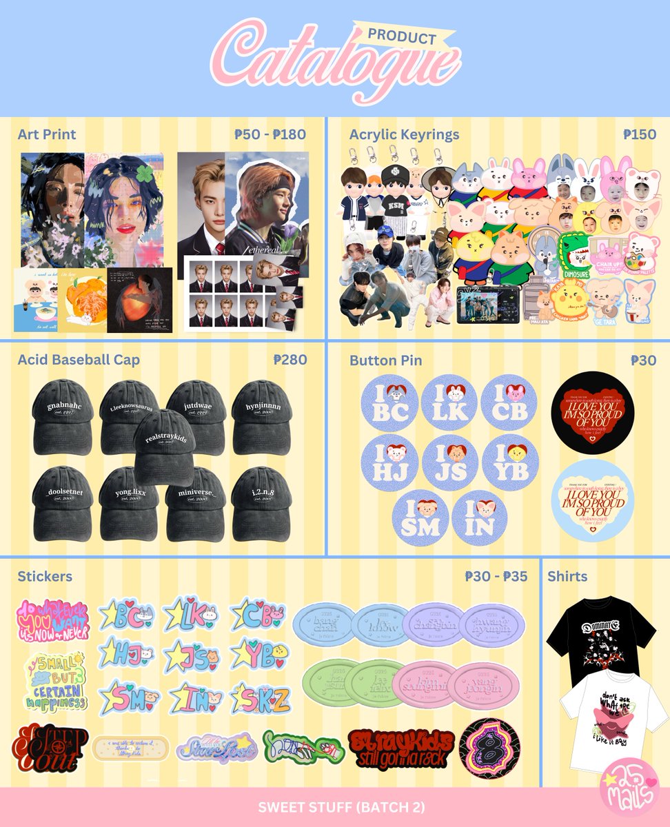25mails's tweet photo. ˚୨୧⋆。🍧 sweet stuff pt. 2ꕀ .*
— payment deadline: 3 days after oc
— complete details & other designs inside the form
others: https://t.co/j6ytNFTyCn
shirt: https://t.co/YOKVuxyj7l
wts lfb skz ph #linosbundle
rt & like is appreciated :) https://t.co/0jAowEYOju