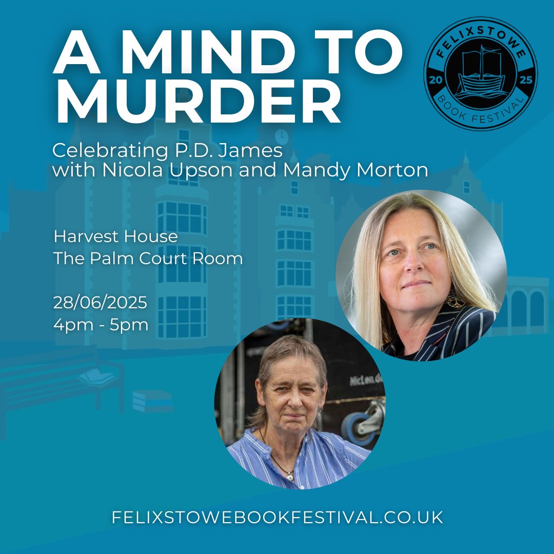 FelixstoweBookFest (@felixstowebook) on Twitter photo π Celebrate the life & legacy of crime-writing icon P.D. James at #FelixstoweBookFestival.
Writers <a href="/nicolaupsonbook/">Nicola Upson π³οΈβπ</a> & Mandy Morton share rare audio, memories & insights into her creative genius in this special tribute event.
π felixstowebookfestival.co.uk/events/a-mind-β¦
#PDJames #CrimeFiction π Celebrate the life & legacy of crime-writing icon P.D. James at #FelixstoweBookFestival.
Writers <a href="/nicolaupsonbook/">Nicola Upson π³οΈβπ</a> & Mandy Morton share rare audio, memories & insights into her creative genius in this special tribute event.
π felixstowebookfestival.co.uk/events/a-mind-β¦
#PDJames #CrimeFiction