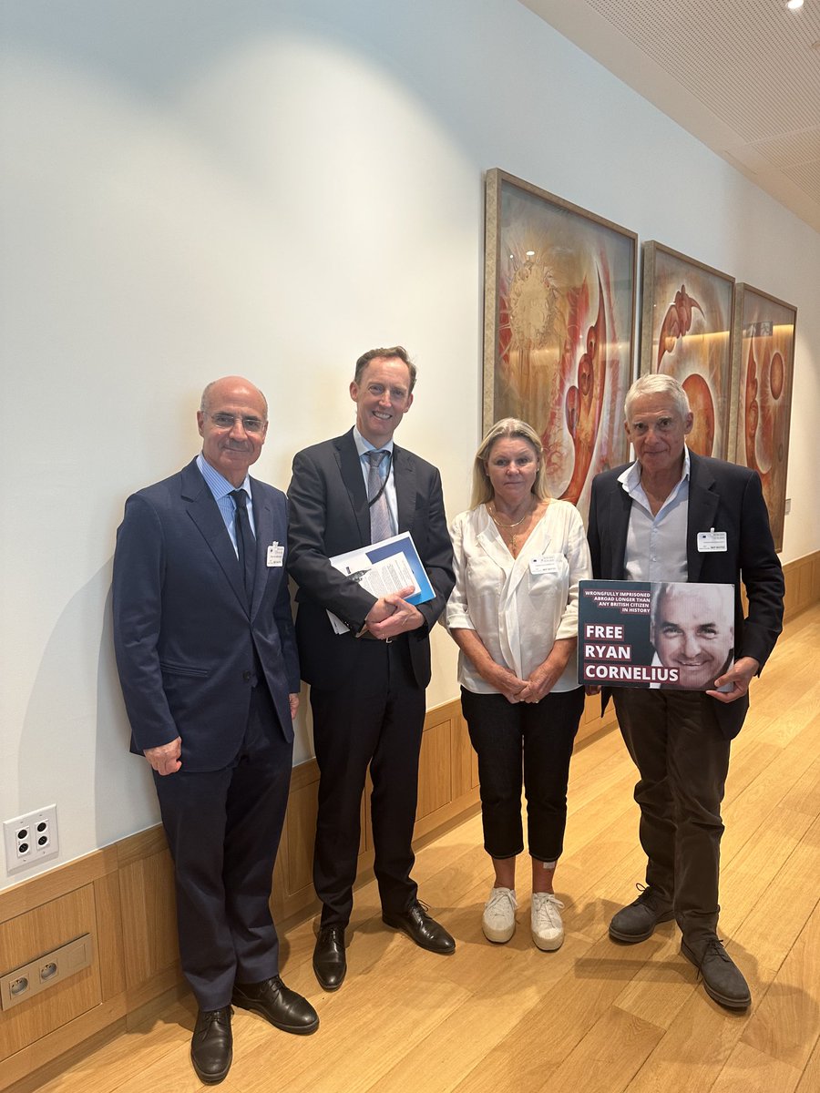 Sir William Browder KCMG (@billbrowder) on Twitter photo Was at the EU Parliament yesterday with the family of Ryan Cornelius (who has been wrong detained in Dubai for 17 years) advocating for political intervention for his release. Thank you Aodhán Ó Ríordáin, <a href="/SeanKellyMEP/">Seán Kelly MEP</a>, <a href="/IratxeGarper/">Iratxe García Pérez /❤️</a>, <a href="/BarryAndrewsMEP/">Barry Andrews MEP</a> and <a href="/cynimhurchu/">Cynthia Ní Mhurchú MEP</a> Was at the EU Parliament yesterday with the family of Ryan Cornelius (who has been wrong detained in Dubai for 17 years) advocating for political intervention for his release. Thank you Aodhán Ó Ríordáin, <a href="/SeanKellyMEP/">Seán Kelly MEP</a>, <a href="/IratxeGarper/">Iratxe García Pérez /❤️</a>, <a href="/BarryAndrewsMEP/">Barry Andrews MEP</a> and <a href="/cynimhurchu/">Cynthia Ní Mhurchú MEP</a>