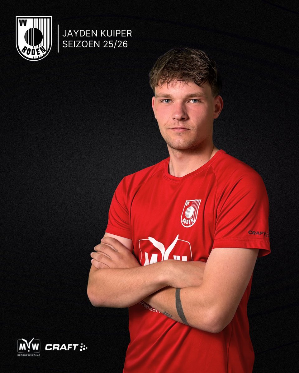 Wij verwelkomen Jayden Kuiper bij VV Roden! 🤍🖤

Verder kennismaken met Jayden? 👉 Lees het volledige verhaal op vvroden.nl

#vvroden1