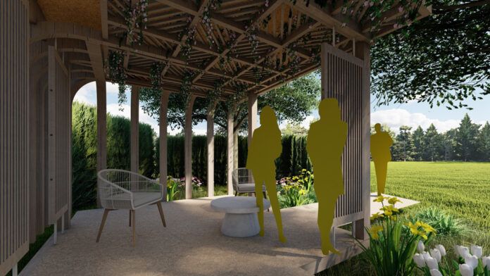 The Early Bird Catches the Worm Garden – Bord Bia Bloom Concept Show Garden by Designer Benny Magennis  - buff.ly/KoUYFcc #bordbiabloom #conceptshowgarden #gardendesigner