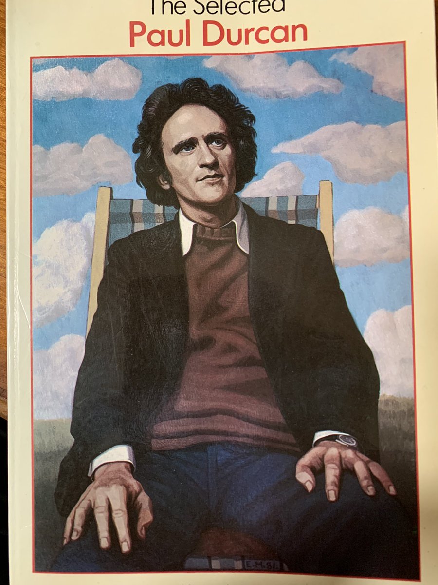 JlodJohn's tweet photo. ‘Tribute to a Reporter in Belfast, 1974’: the first #PaulDurcan poem I read; the thrill of reading a poem by a living Irish poet (&what a poem!) was matched only by later meeting Paul, who taught so many of us so much. ‘Day and night his integrity of words has sustained us’. https://t.co/XkEnabDl0P