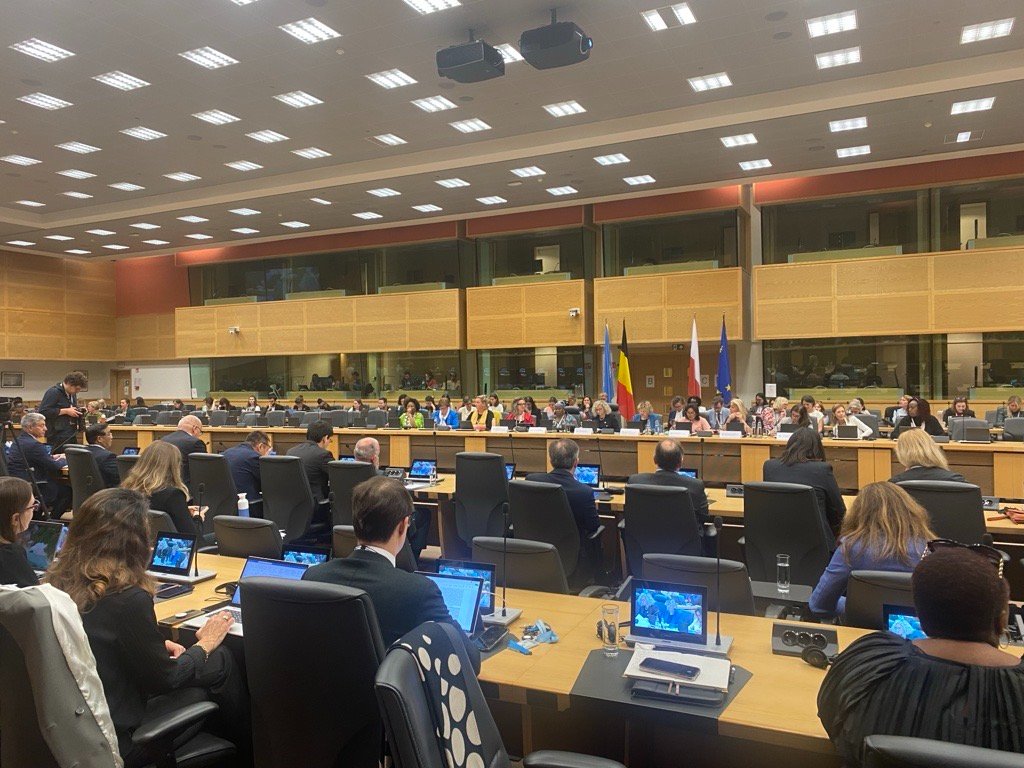 🔹 Opening Now! The high-level event marking 25 years of #UNSCR1325 kicks off at Egmont Palace. From disinformation to partnerships, today we reimagine the #WPSAgenda for 2025 and beyond. Stay tuned for key takeaways. 

#WPS25Brussels