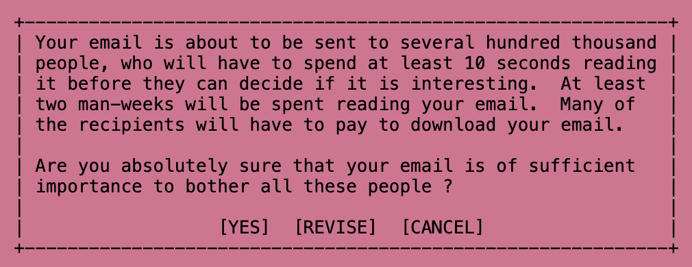 berkaycagir's tweet photo. Still applies to a lot of stuff, 26 years later (source: https://t.co/EoxTLs3Jmy) https://t.co/kkmguB8iHe