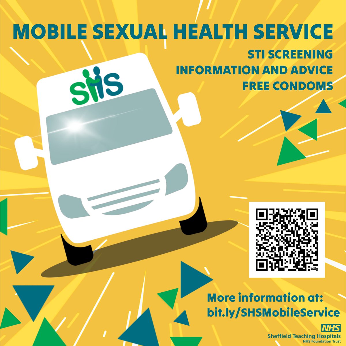 Looking for a sexual health check up?    

We are working with Valley Medical  Centre  and our  new mobile service will be in  the  Co-op  car  park  on  Johnson  Street between 10am-2pm today - call in for free and confidential STI screening and advice.