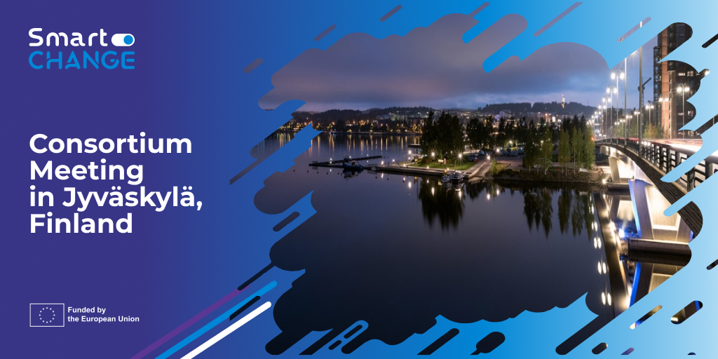 Next stop: Finland! 🇫🇮
#SmartCHANGE heads to Jyväskylä from 26 to 28 May for our consortium meeting!

Hosted by <a href="/JAMK_fi/">Jamk</a>, we'll:
🤝 Strengthen collaborations
✨ Advance health prediction
🎯 Align strategic priorities

Stay tuned for updates!
🔗 tinyurl.com/4wkjsydh