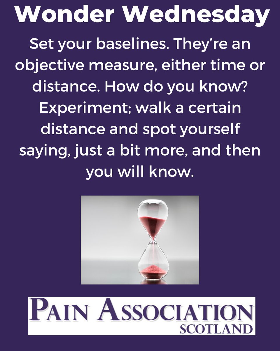 PainAssocScot's tweet image. Have you set baselines? If not are you wondering how to set them? Baselines is our topic is month so sign up to our free meeting and learn how to set them.

🎟️ bit.ly/3suRNrn

#WonderWednesday #Pacing #Baselines #SelfManagement #ChronicPain 

@SoniaCottom